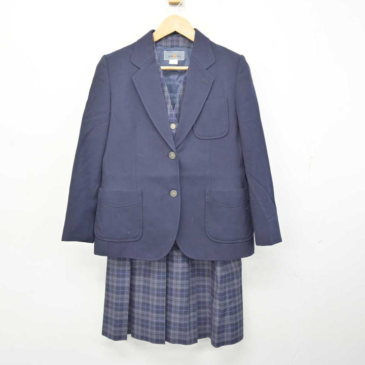 中古】埼玉県 小手指中学校 女子制服 4点 (ブレザー・ベスト 中古】埼玉県 小手指中学校 女子制服 4点 (ブレザー・ベスト