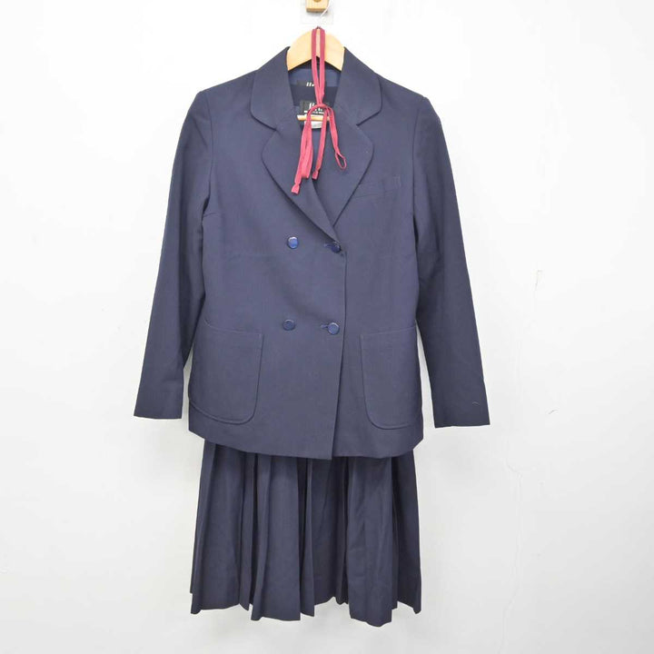 OT460 (中古) 栃木県 河内中学校(旧制服) 7点セット/5-/W66