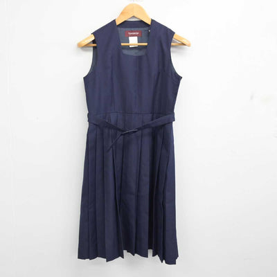 【中古】茨城県  大洗町立第一中学校 女子制服 3点 (セーラー服・ジャンパースカート) sf080650