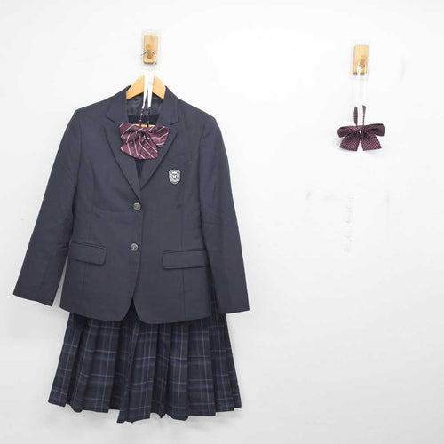 中古制服】大阪府 浪速高等学校 女子制服 4点（ブレザー・ニット・スカート）sf002399【リサイクル学生服】 | 中古制服通販パレイド