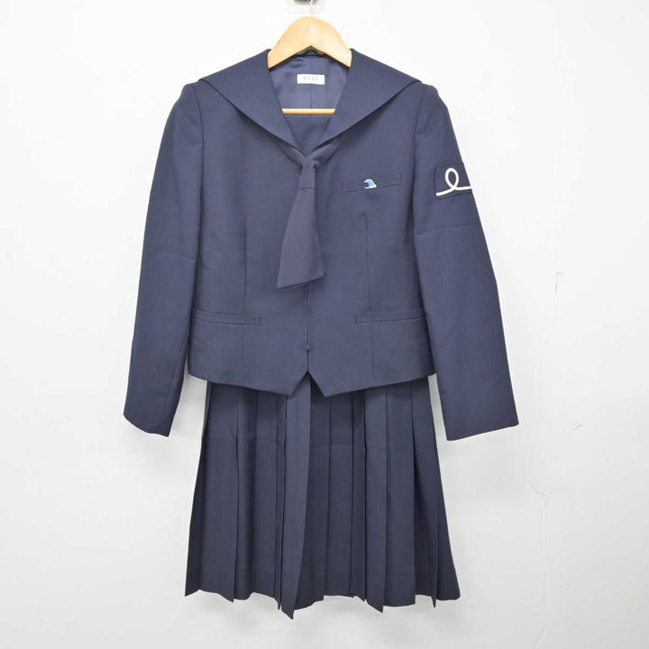 【中古】群馬県 伊勢崎清明高等学校 女子制服 5点 (セーラー服・スカート) sf080678