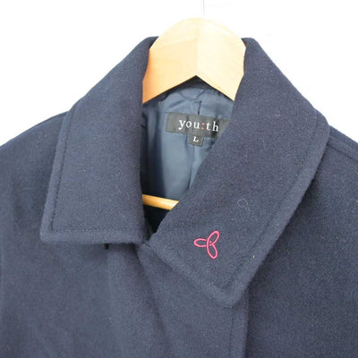 【中古】福岡県 嘉穂総合高等学校 女子制服 1点 (コート) sf080731