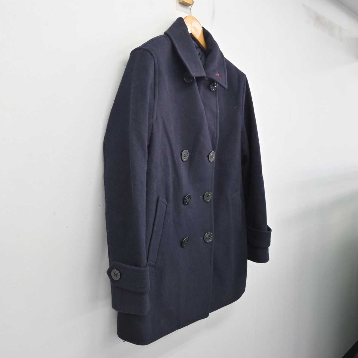 【中古】福岡県 嘉穂総合高等学校 女子制服 1点 (コート) sf080731