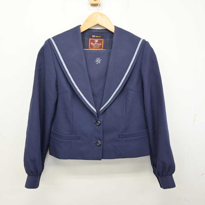 【中古】石川県 金沢市立兼六中学校 女子制服 2点 (セーラー服・スカート) sf080737