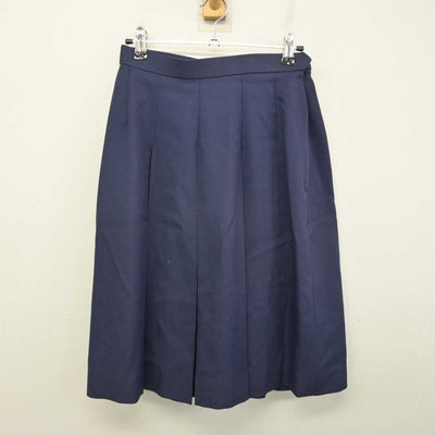 【中古】石川県 金沢市立兼六中学校 女子制服 2点 (セーラー服・スカート) sf080737