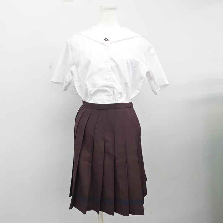 中古】群馬県 共愛学園高等学校 女子制服 3点 (ベスト・ブラウス・スカート) sf080767 | 中古制服通販パレイド