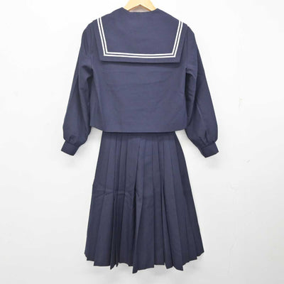 【中古】愛知県 南陽東中学校 女子制服 3点 (セーラー服・スカート) sf080769