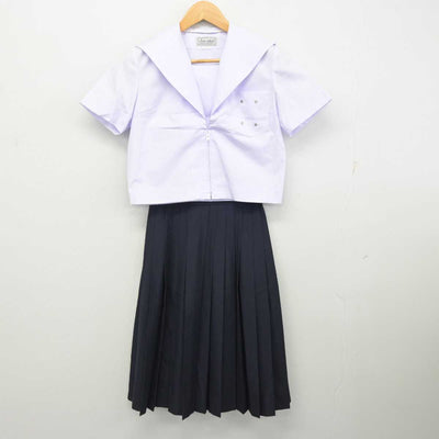 【中古】愛知県 南陽東中学校 女子制服 3点 (セーラー服・スカート) sf080770