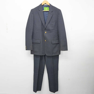 【中古】香川県 丸亀城西高等学校 男子制服 3点 (ブレザー・ズボン・ズボン) sf080773