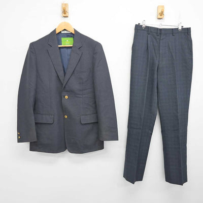 【中古】香川県 丸亀城西高等学校 男子制服 3点 (ブレザー・ズボン・ズボン) sf080773