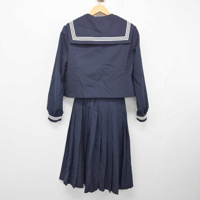 【中古】福岡県 福岡第一高等学校 女子制服 2点 (セーラー服・スカート) sf080779