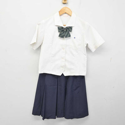 【中古】愛知県 五条高等学校 女子制服 3点 (シャツ・スカート) sf080803