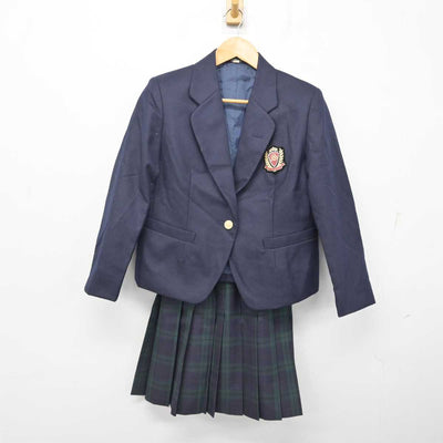 【中古】福岡県  誠修高等学校 女子制服 3点 (ブレザー・ベスト・スカート) sf080824