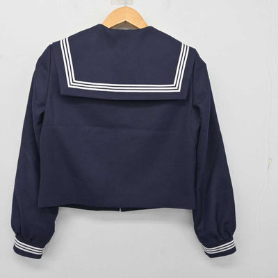 【中古】富山県 新庄中学校 女子制服 2点 (セーラー服・スカート) sf080838