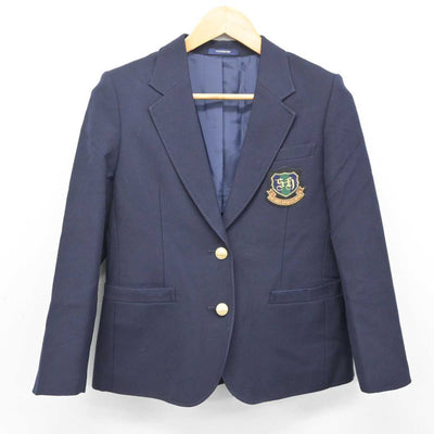 【中古】茨城県 佐竹高等学校 女子制服 2点 (ブレザー・スカート) sf080857