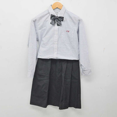 【中古】宮城県 築館高等学校 女子制服 5点 (ブレザー・シャツ・スカート) sf080861