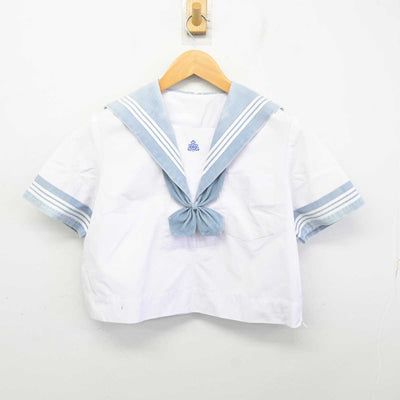 【中古】熊本県 有明中学校 女子制服 4点 (セーラー服・スカート) sf080920