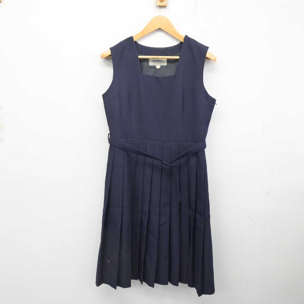 【中古】北海道 北星中学校 女子制服 3点 (セーラー服・ジャンパースカート) sf080925