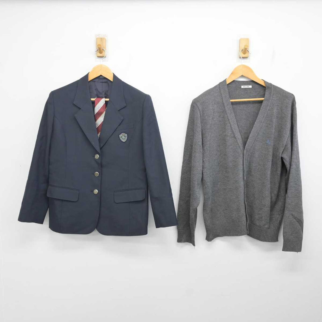 中古】福島県 橘高等学校 女子制服 1点 (ブレザー) sf080810