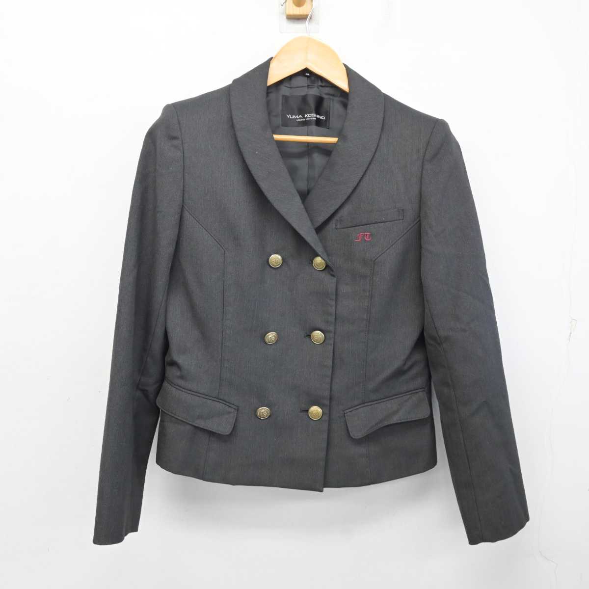 【中古】福島県 福島東稜高等学校 女子制服 2点 (ブレザー・スカート) sf080929