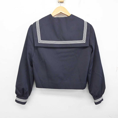 【中古】静岡県 小山中学校 女子制服 2点 (セーラー服) sf080931