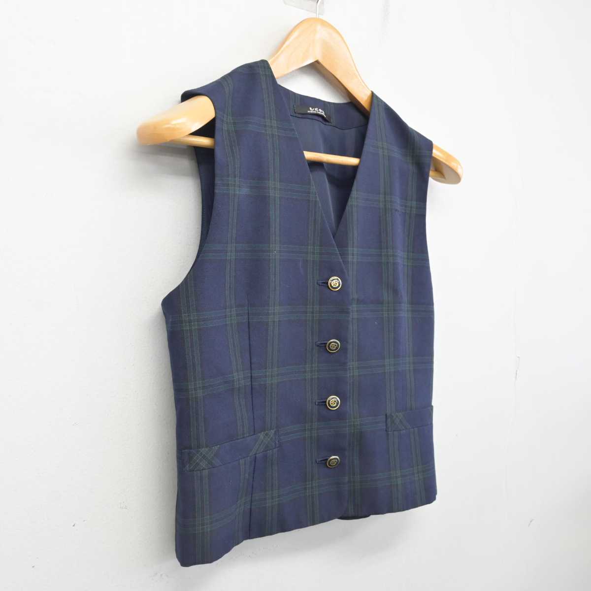 【中古】静岡県 御殿場高等学校 女子制服 1点 (ベスト) sf080938