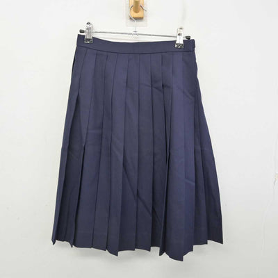 【中古】北海道 明星中学校 女子制服 2点 (ブレザー・スカート) sf080951