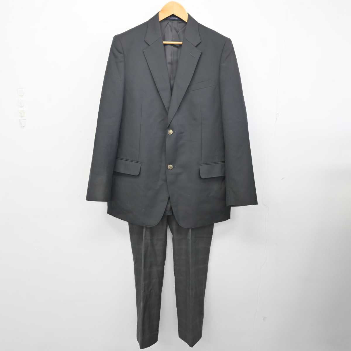 【中古】大阪府 園芸高等学校 男子制服 3点 (ブレザー・ズボン) sf080986