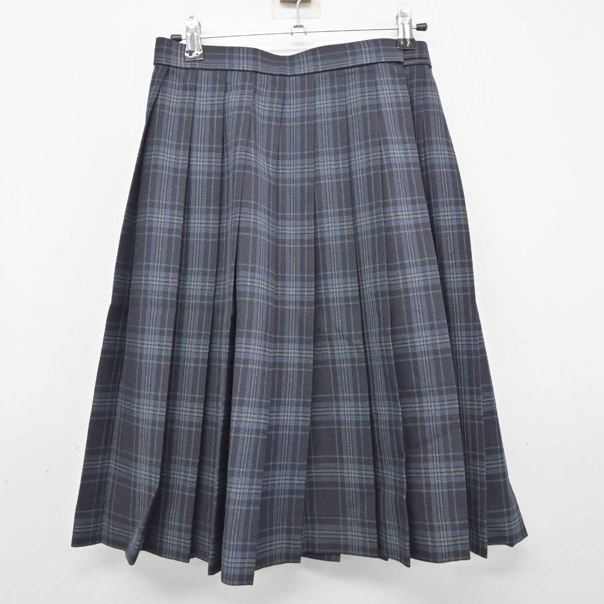 【中古】埼玉県 花咲徳栄高等学校 女子制服 5点 (ブレザー・ニット・シャツ・スカート) sf080987