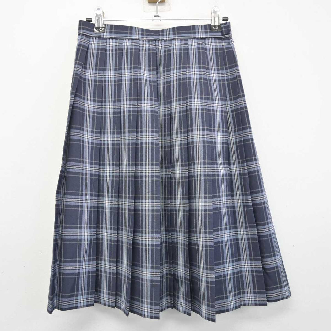 【中古】埼玉県 花咲徳栄高等学校 女子制服 2点 (ニットベスト・スカート) sf080988