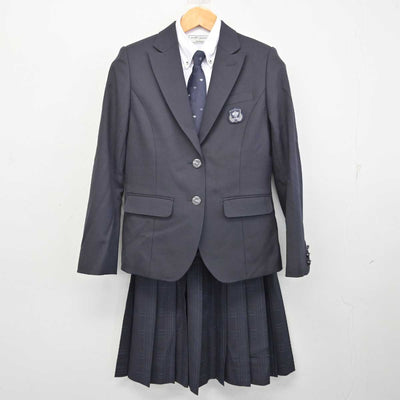 【中古】兵庫県 東洋大学附属姫路高等学校 女子制服 5点 (ブレザー・シャツ・スカート) sf080997