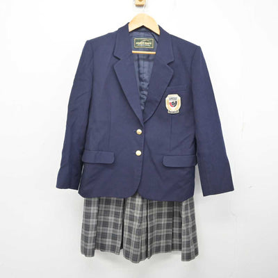 【中古】東京都 順天中学校・高等学校 女子制服 2点 (ブレザー・スカート) sf081005