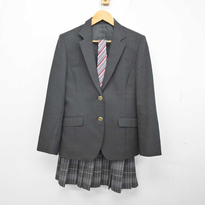 【中古】東京都 高島高等学校 女子制服 3点 (ブレザー・スカート) sf081015