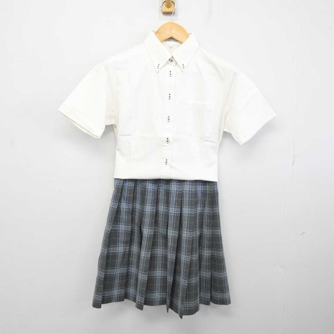 【中古】神奈川県 白鵬女子高等学校 女子制服 3点 (シャツ・シャツ・スカート) sf081026