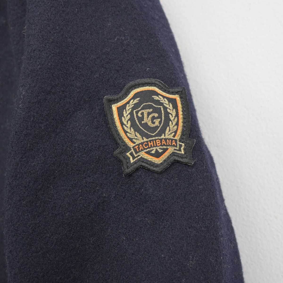 【中古】神奈川県 立花学園高等学校 男子制服 1点 (コート) sf081066