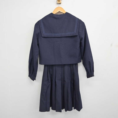 【中古】東京都 鶴川第二中学校 女子制服 2点 (セーラー服・スカート) sf081072