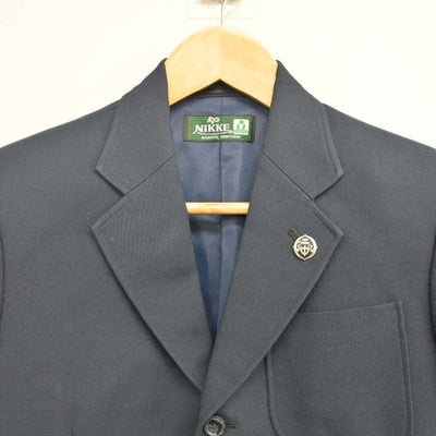 【中古】東京都 鶴川第二中学校 男子制服 3点 (ブレザー・ブレザー) sf081073