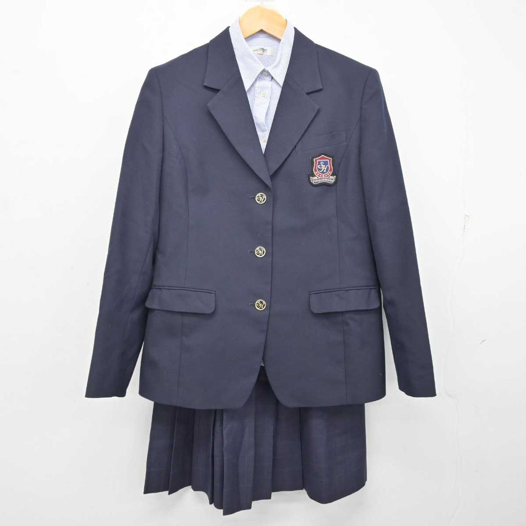 中古】北海道 札幌北斗高等学校 女子制服 3点 (ブレザー・シャツ・スカート) sf081093 | 中古制服通販パレイド