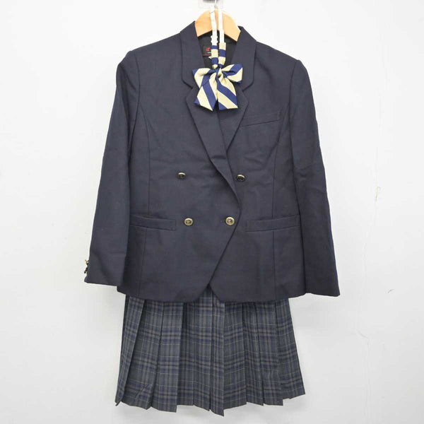 中古】茨城県 つくば工科高等学校 女子制服 3点 (ブレザー 中古】茨城県 つくば工科高等学校 女子制服 3点 (ブレザー