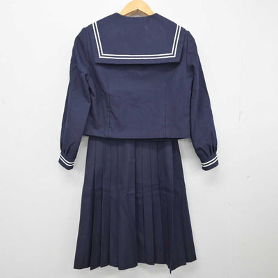 【中古】茨城県 大穂中学校 女子制服 2点 (セーラー服・スカート) sf081106