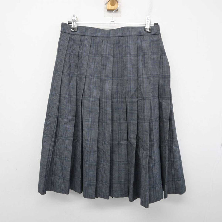 中古】福島県 福島商業高等学校 女子制服 4点 (ブレザー・ニット