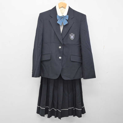 【中古】東京都 東京女子学園高等学校 女子制服 4点 (ブレザー・シャツ・スカート) sf081181