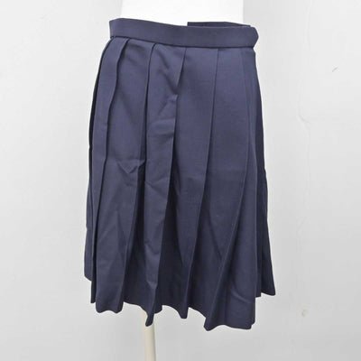 【中古】静岡県 静岡理工科大学 星陵中学校・高等学校 女子制服 4点 (ブレザー・ニット・スカート) sf081191