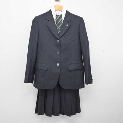 【中古】東京都 清瀬高等学校 女子制服 5点 (ブレザー・シャツ・スカート) sf081208