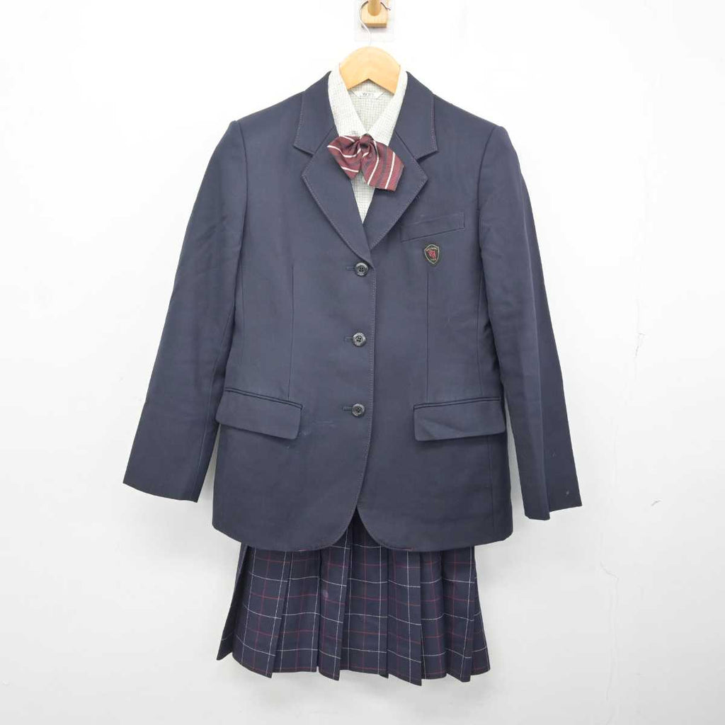 【中古】岡山県 高梁城南高等学校/旧制服 女子制服 4点 (ブレザー・シャツ・スカート) sf081214 | 中古制服通販パレイド