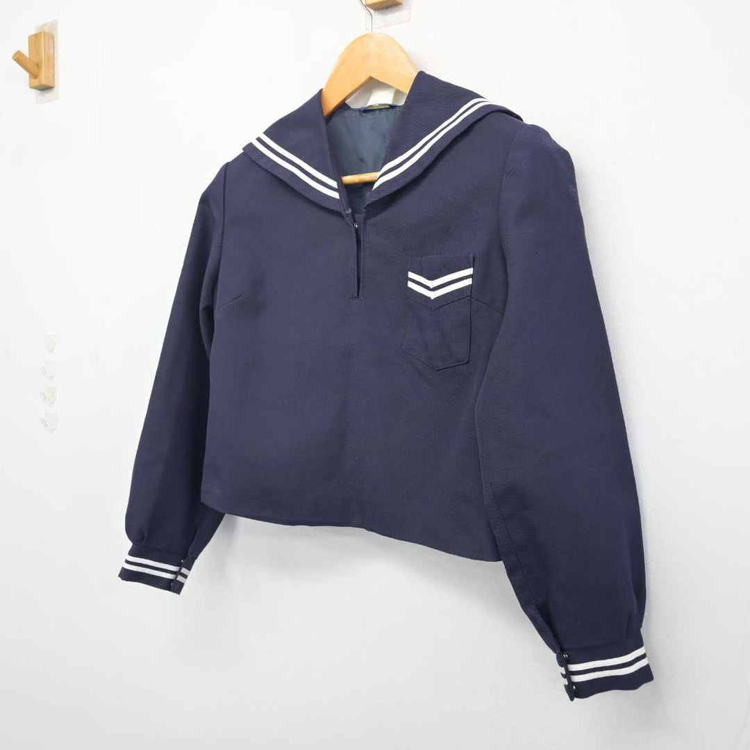 中古】岡山県 総社西中学校 女子制服 1点 (セーラー服) sf081216 | 中古制服通販パレイド