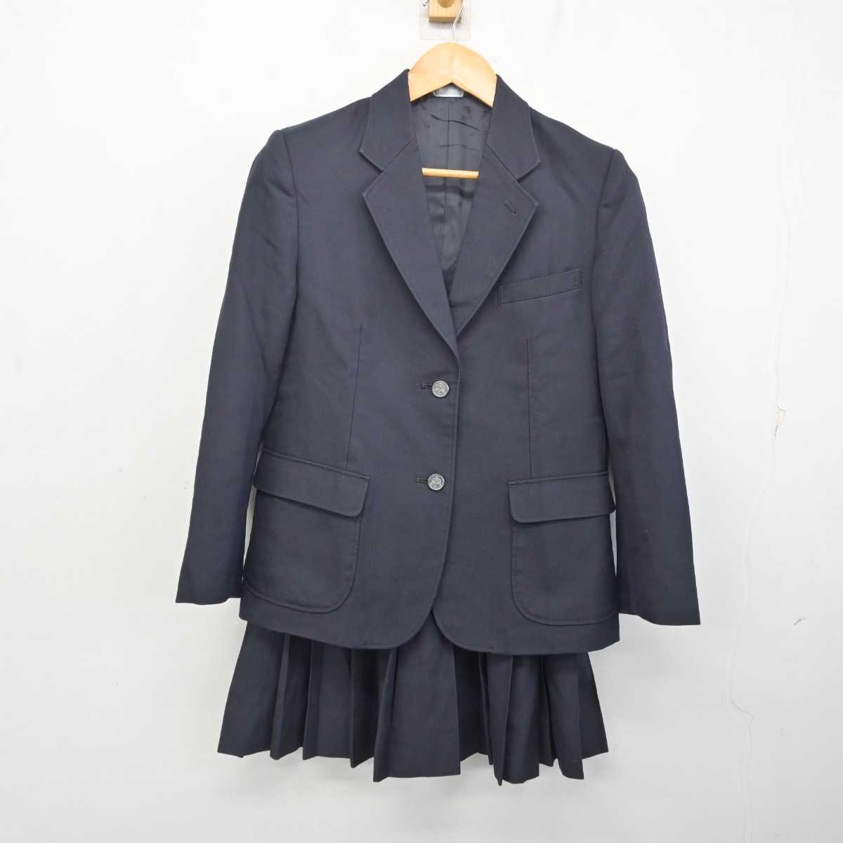 【中古】神奈川県 東野中学校 女子制服 3点 (ブレザー・ベスト・スカート) sf081217