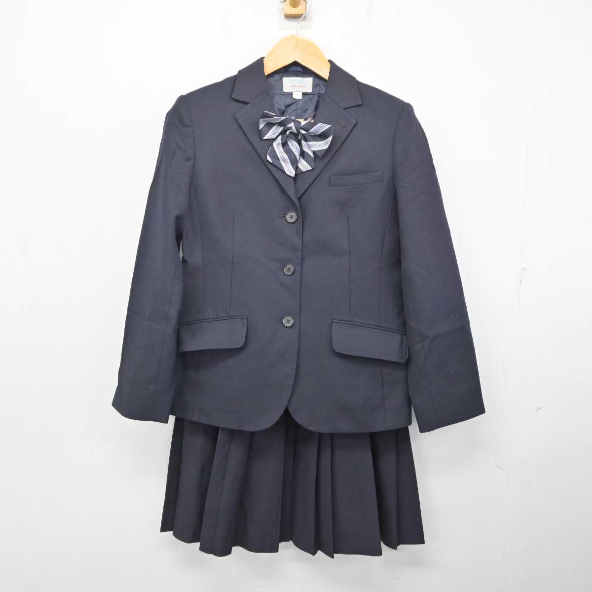 【中古】神奈川県 旭高等学校 女子制服 4点 (ブレザー・スカート・スカート) sf081222