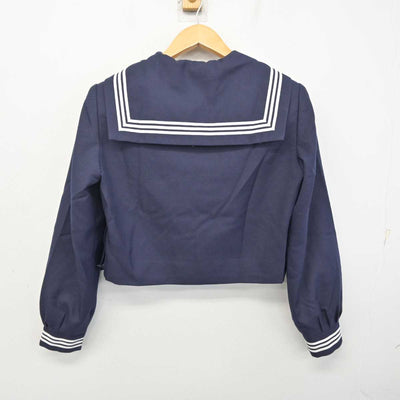 【中古】熊本県 米野岳中学校 女子制服 3点 (セーラー服・ジャンパースカート) sf081236