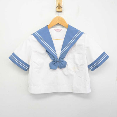 【中古】熊本県 米野岳中学校 女子制服 4点 (セーラー服・スカート) sf081237